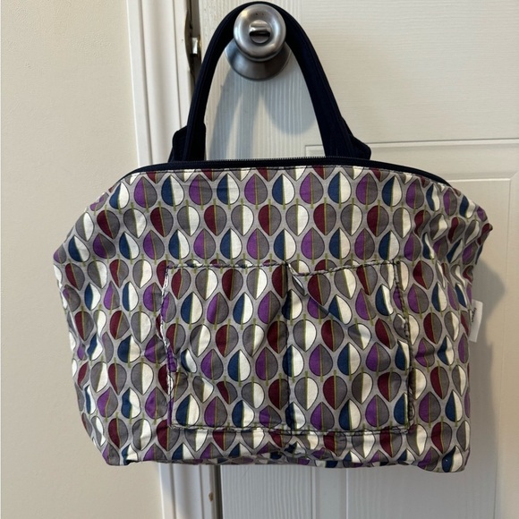 GREAT CONDITION ⭐️ NAVY VERA BRADLEY HADLEY SATCHEL CROSSBODY BAG - Picture 5 of 5